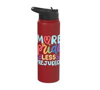 More Pride Less Prejudice Stainless Steel Insulated Water Bottle