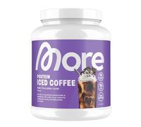 More Protein Iced Coffee, Dark Chocolate Lover, 500 g, 1.1 lbs, 20 Servings, Protein Powder with Instant Coffee, Low in Sugar and Fat - Made in Germany