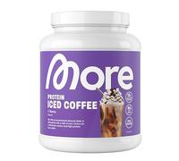More Protein Iced Coffee, S'Mores, 500 g, 1.1 lbs, 20 Servings, Protein Powder with Instant Coffee, Low in Sugar and Fat - Made in Germany