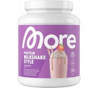 More Protein Milkshake, Strawberry, 600g, 1.32 lbs, 20 Servings, Mix of whey Co