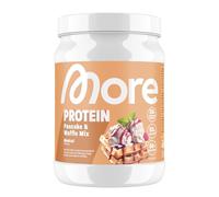 MORE Protein Pancakes and Waffle Mix, Neutral, 450 g, no added sugar for fluffy, delicious high-protein pancakes - made in Germany