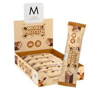 MORE Soft Protein Bar, Peanut Caramel, 10 x 50 g, High Protein Bar with no added sugar, Made in Germany