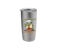 More Spaghetti No Regretti Funny Frog Pasta Stainless Steel Insulated Tumbler