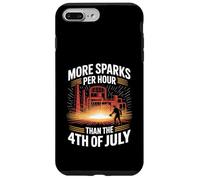 More Sparks Per Hour Than The 4th of July Steel Mill Worker Case for iPhone 7 Plus/8 Plus