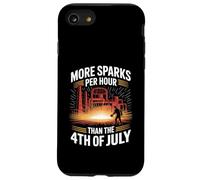 More Sparks Per Hour Than The 4th of July Steel Mill Worker Case for iPhone SE (2020) / 7 / 8
