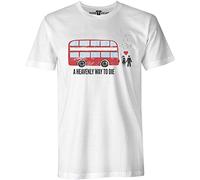 More T Vicar A Heavenly Way to Die - The Smiths - Mens Band T Shirt White