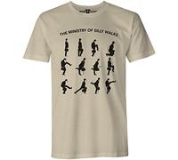 More T Vicar The Ministry of Silly Walks - Mens Monty Python T Shirt Sand