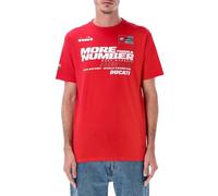 More Than A Number T-Shirt - Marc Marquez, World Champion 2025, Red, L