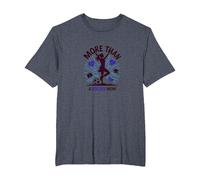 More Than A Soccer Mom: Multitasking Supermom T-Shirt, Men's Big and Tall, Heather Blue, 5X Tall