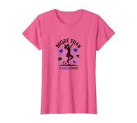 More Than A Soccer Mom: Multitasking Supermom T-Shirt, Women, Pink Heather, XS