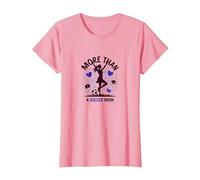 More Than A Soccer Mom: Multitasking Supermom T-Shirt, Women, Pink, XXL