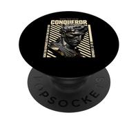 More Than Conqueror Romans 8 Faithful Christian Men Women PopSockets Adhesive PopGrip