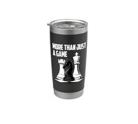 More Than Just a Game Chess Lovers Stainless Steel Insulated Tumbler