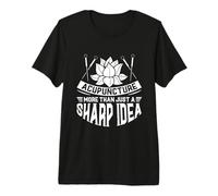 More Than just a Sharp idea - Acupuncture Acupuncturist Premium T-Shirt