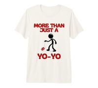 More Than Just a YoYo Moving Stick Figure for Yo-Yo Lover Premium T-Shirt