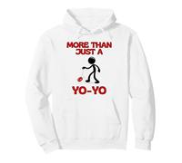 More Than Just a YoYo Moving Stick Figure love playing YoYo Pullover Hoodie