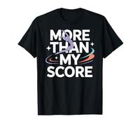 More Than My Score Sports Gymnastics Cheer Self Worth T-Shirt