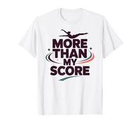 More Than My Score Sports Gymnastics Cheer Self Worth T-Shirt