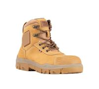 More Than Safety Unisex MTS Construction Boots BTP Mid 6552301, Camel, 9 UK