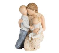 More Than Words 9603 Contentment Mother and Children Figurine