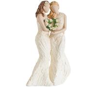 More Than Words 9633 From This Day Forward Bride and Bride Couple Wedding Figurine