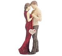 More Than Words Happy Anniversary Figurine by Arora Design Ltd, Red, 11 inches