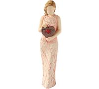 More Than Words Heart of the Home Figurines Arora Design Light Pink One Size