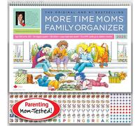 More Time Moms, Family Organizer 2025 Wall Calendar