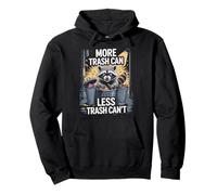 More Trash Can Raccoon Lover Trashed Racoon Animal Raccoon Pullover Hoodie