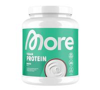 More Vegan Protein, Neutral, 600 g, Vegan Protein Powder with up to 27 g of Protein per Serving, with Soy Protein - Made in Germany