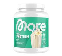 More Vegan Protein, Vanilla, 600 g, 20 Servings, Protein Powder with up to 26 g of Protein per Serving, with Soy and Almond Protein - Made in Germany