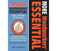 MORE Woodworkers' Essential Facts, Formulas and Short-Cuts: Hundreds of All New, No-Math Rules of Thumb Help You Figure it Out
