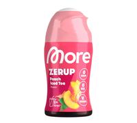 MORE Zerup Peach Iced Tea Zero Calorie Syrup 65ml Sugar Free Drink Mixer