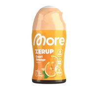MORE Zerup, Zero Calorie Syrup a.o. with Real Fruit Extracts, Capri Orange, 65 ml (up to 8 l Softdrink) - Zero Added Sugars