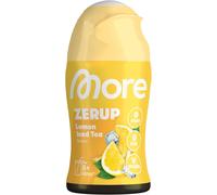 MORE Zerup, Zero Calorie Syrup a.o. with Real Fruit Extracts, Lemon Iced Tea, 6