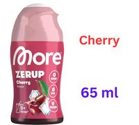 MORE Zerup,Zero Calorie Syrup with Real Fruit Extracts 65ml (up to 8L Softdrink)