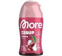 MORE Zerup, Zero Calorie Syrup with Real Fruit Extracts, Cherry, 65 ml (up to 8