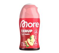 MORE Zerup, Zero Calorie Syrup with Real Fruit Extracts, Red Apple, 65 ml (up to 8 l Softdrink) - Zero Added Sugars