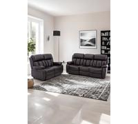 More4Homes Chester Electric Recliner Bonded Leather 2+3 Seater Sofa Set (Brown)