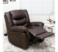 More4Homes Seattle Bonded Leather Manual Recliner (Brown)