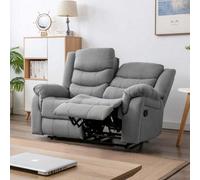 More4Homes Seattle Manual Fabric Recliner 2 Seater Sofa