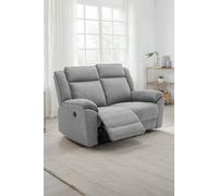 More4Homes Skye 2 Seater Linen Electric Recliner Sofa in Grey More4Homes Grey 2 Seater