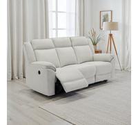 More4Homes Skye 3 Seater Linen Electric Recliner Sofa (Beige)