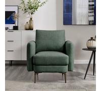 More4Homes Sofia 1 Seater Fabric Sofa Green