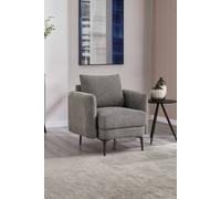 More4Homes Sofia 1 Seater Fabric Sofa in Taupe More4Homes Taupe