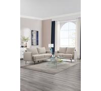 More4Homes Sofia 2+3 Seater Fabric Sofa Set in Beige More4Homes Beige