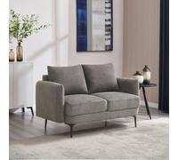 More4Homes Sofia 2 Seater Fabric Sofa Mocha