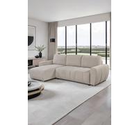 More4Homes Vienna 3 Seater Fabric Pull Out Sofa Bed Beige