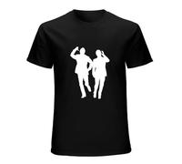 Morecambe and Wise Tshirt Graphic Unisex Tee Shirt Black 3XL