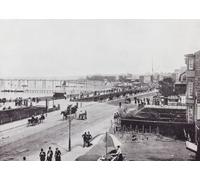 Morecambe Lancashire England. The Walk in the 19th Century. From Around The Coast A Photo Album of Chief Seaside Places of Interest in Britain and Ireland Published London 1895 by George Newnes
